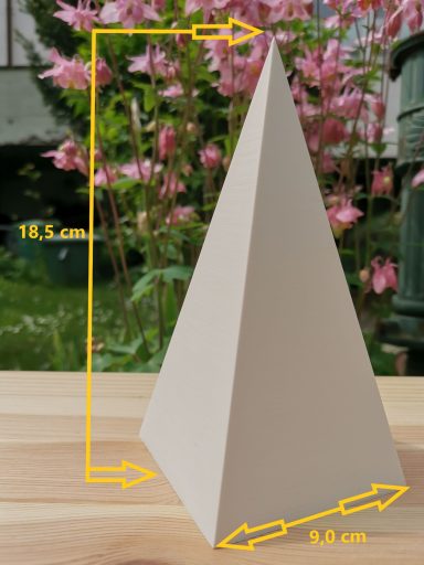 Pyramiden Spitze
